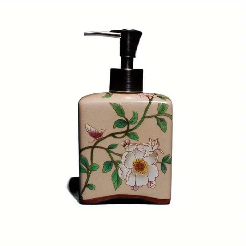 Distributeur de savon vintage en céramique – 410 ml