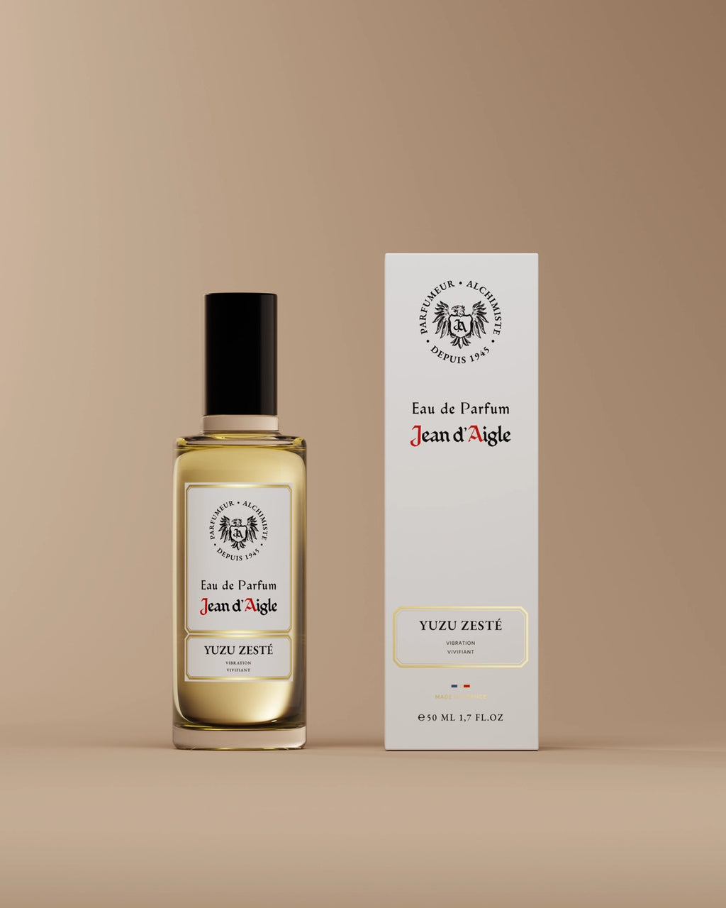 Eau de cologne YUZU ZESTÉ – L'Énergie Pure de la Nature - Jean d'Aigle
