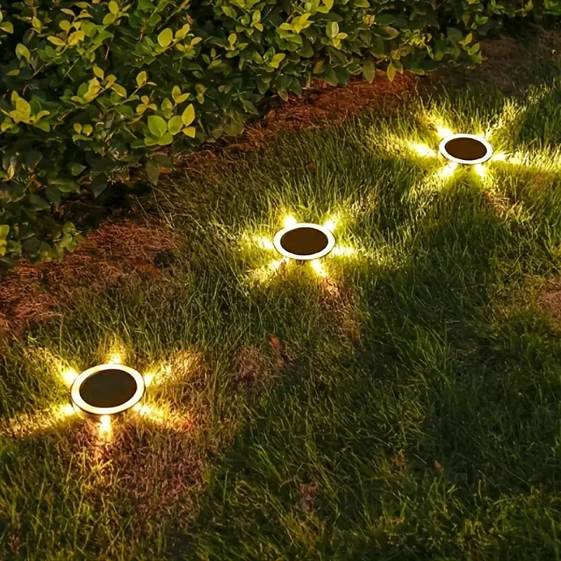 Lot de Lampes Solaires à LED – Éclairage Extérieur Puissant et Écoénergétique