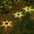 Lot de Lampes Solaires à LED – Éclairage Extérieur Puissant et Écoénergétique