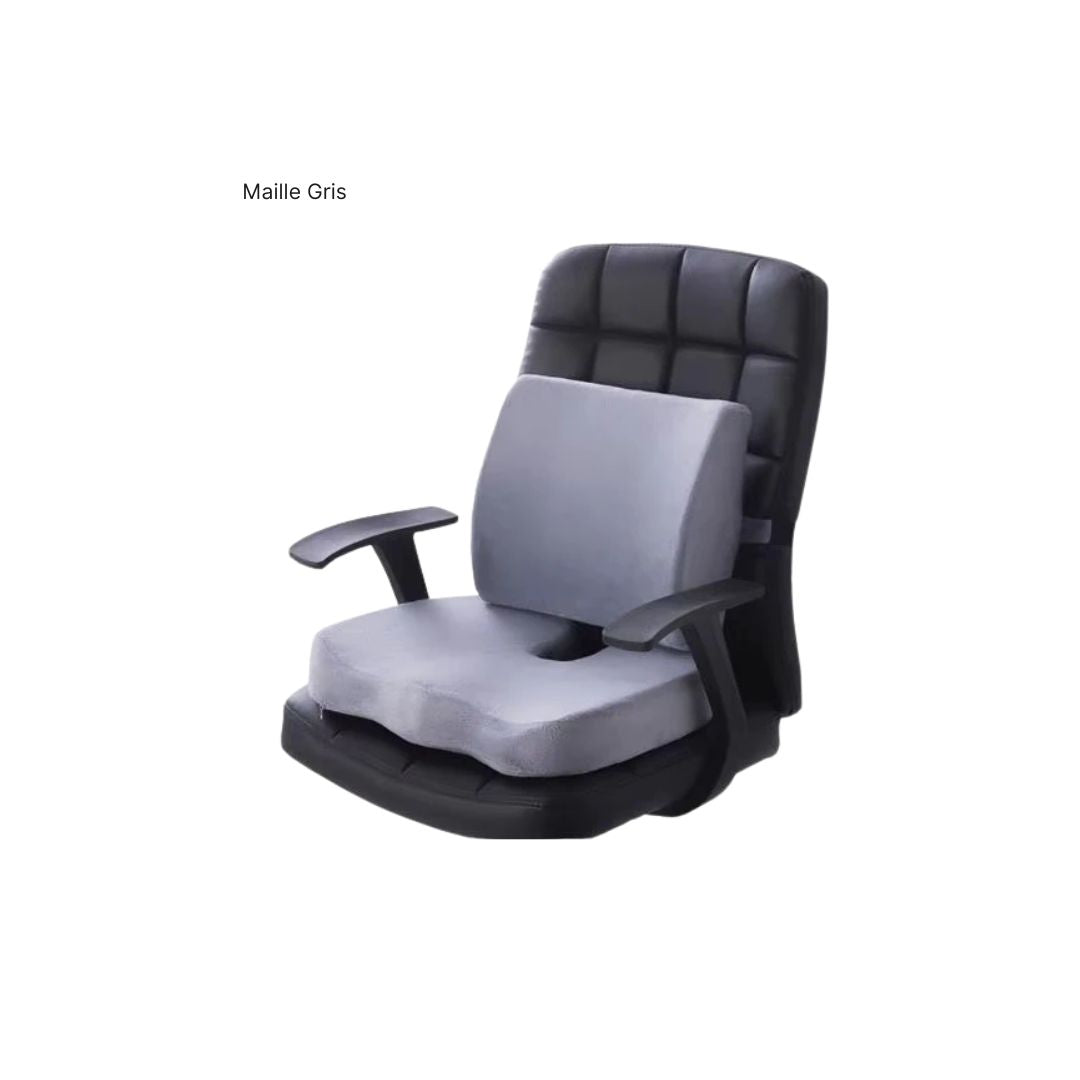 Coussin Orthopédique Mémoire de Forme 2-en-1 – Confort & Soulagement Intégral