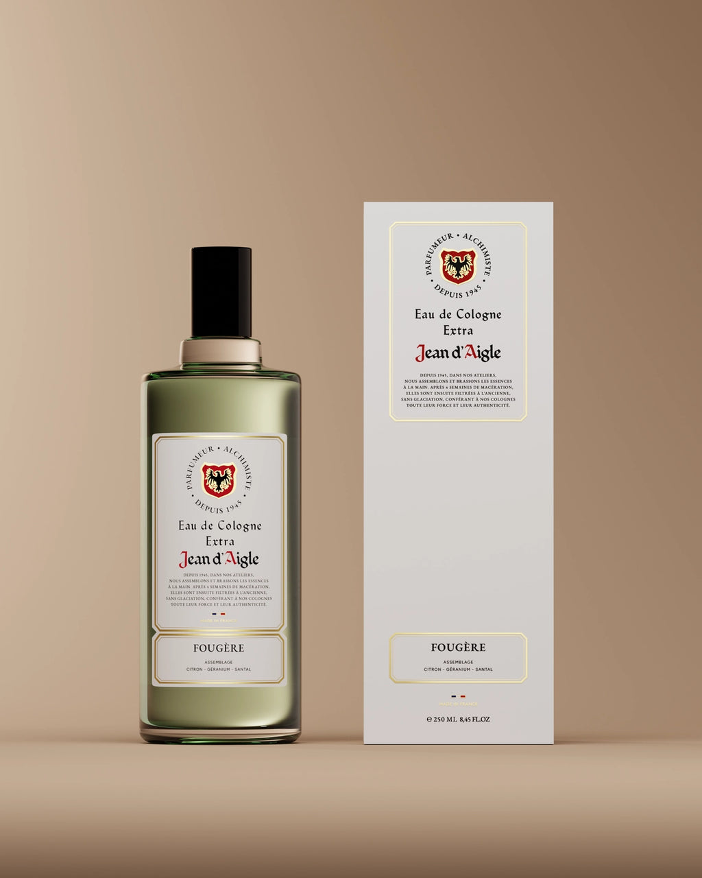Eau de cologne FOUGÈRE – Le Grand Classique Réinventé - Jean d'Aigle