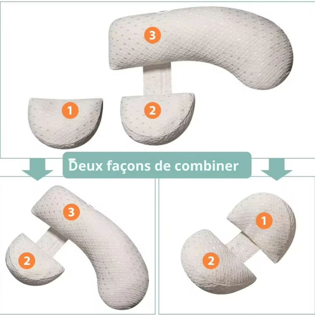 Oreiller de Grossesse Multifonctionnel pour Femmes Enceintes - PANGDUBE