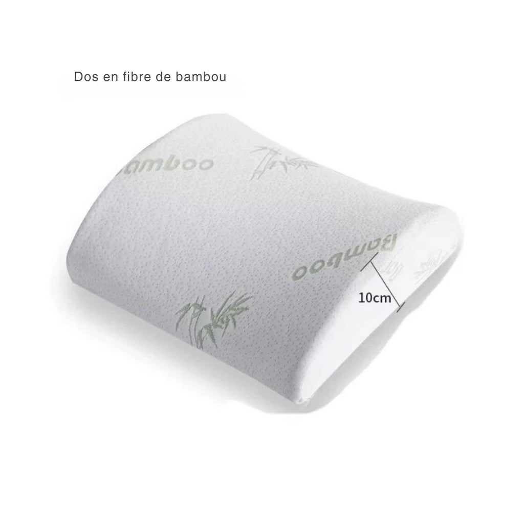 Coussin Orthopédique Mémoire de Forme 2-en-1 – Confort & Soulagement Intégral