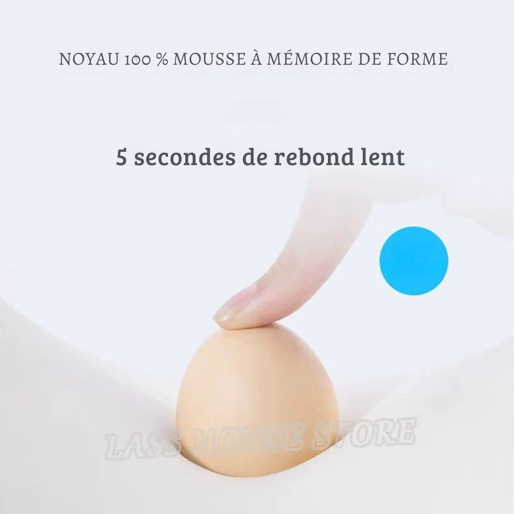 Coussin Orthopédique Mémoire de Forme 2-en-1 – Confort & Soulagement Intégral