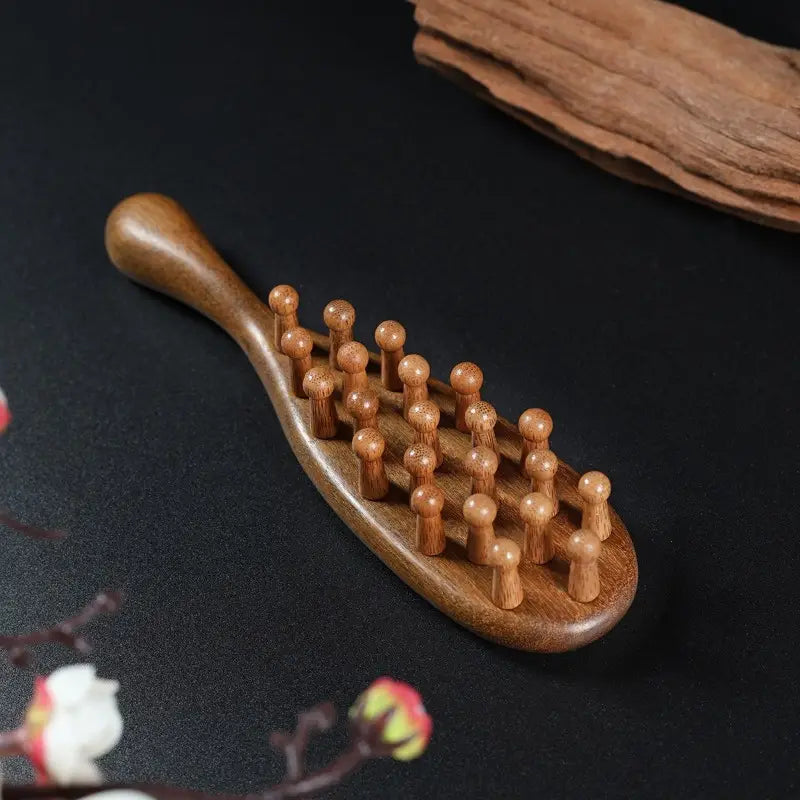 Peigne de Massage Méridiens Bois de Santal