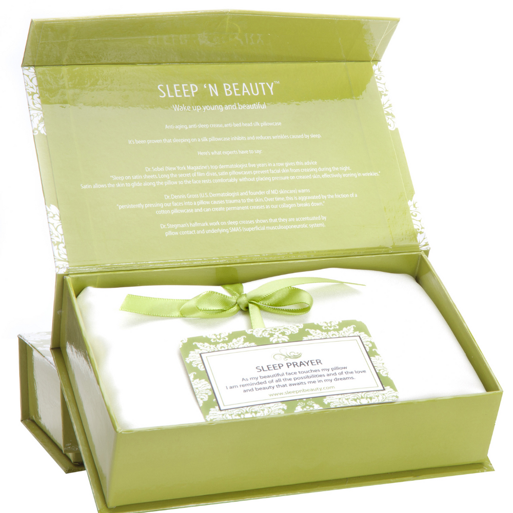 Coffret Sleep’n Beauty avec taie d’oreiller en soie