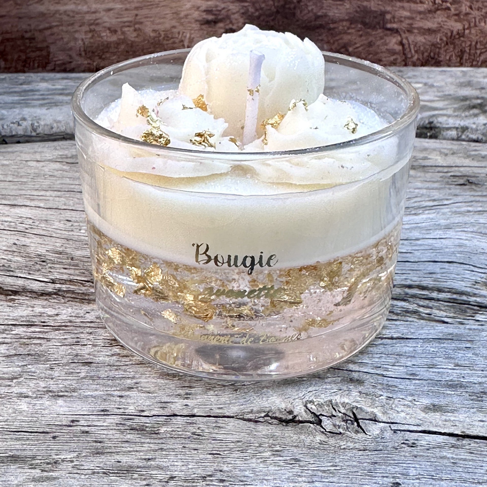 Bougie verrine fête des mères SAVONNETTE - Bougie Gourmande