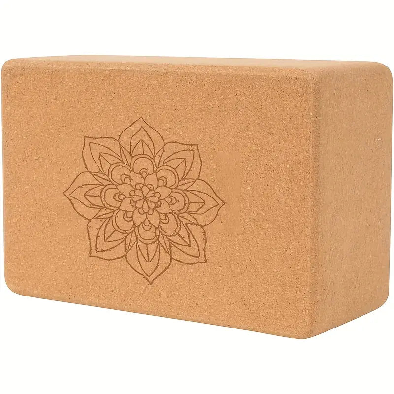 Lot de 2 Blocs de Yoga en Liège Naturel