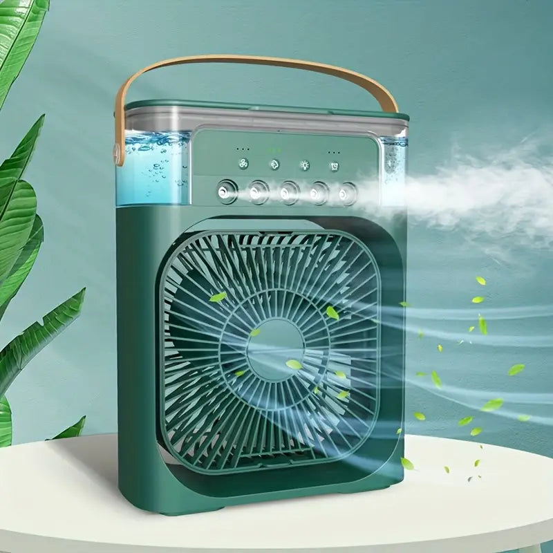 Humidificateur & Ventilateur 2-en-1 – Bien-être Raffiné à Portée de Main