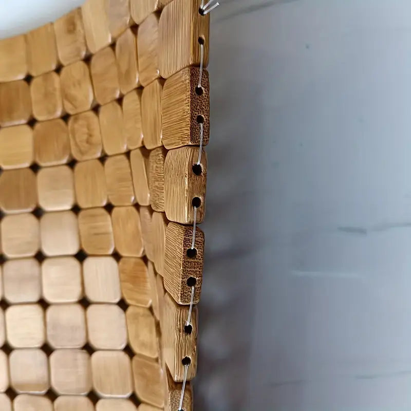 Tapis de Bain en Bambou Naturel - Antidérapant & Résistant à l’Eau