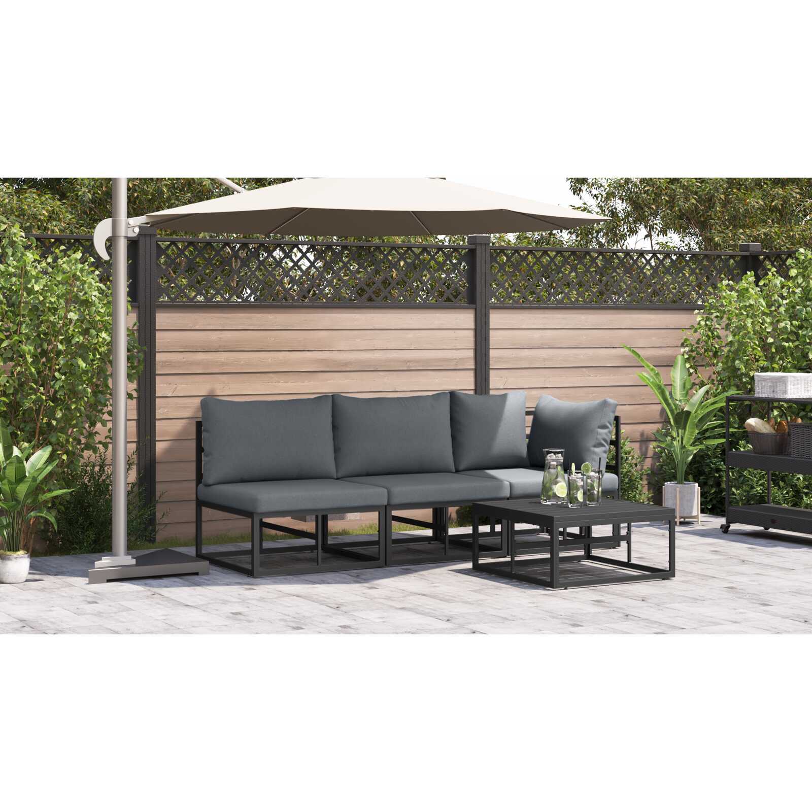 Ensemble de meubles d’extérieur 2 pièces