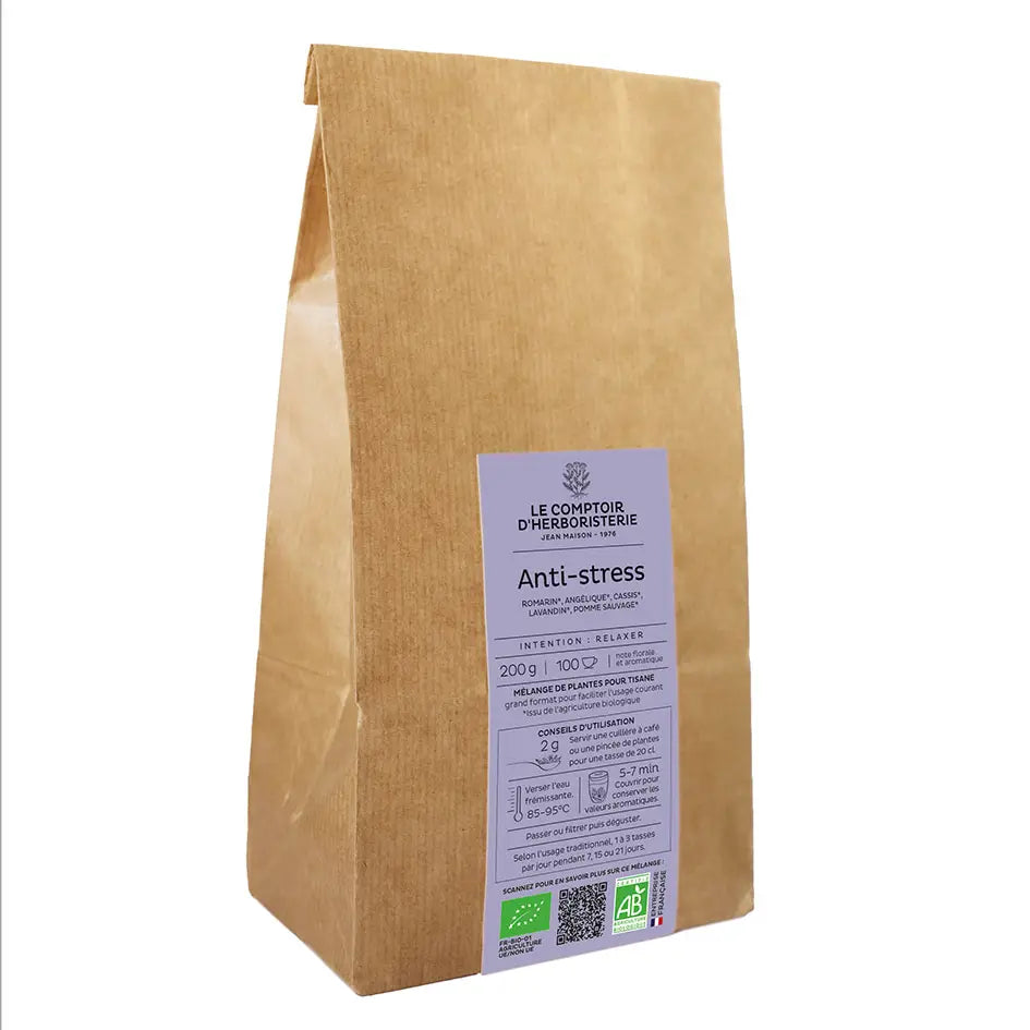Collection N°1 Relax 4x5 Tea Bags / 200G Organic – For Moments of Absolute Relaxation 