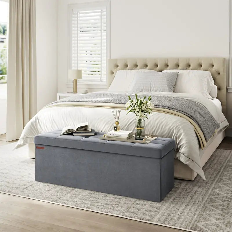SONGMICS Storage Bench - Elegance and Practicality at the Service of Your Space