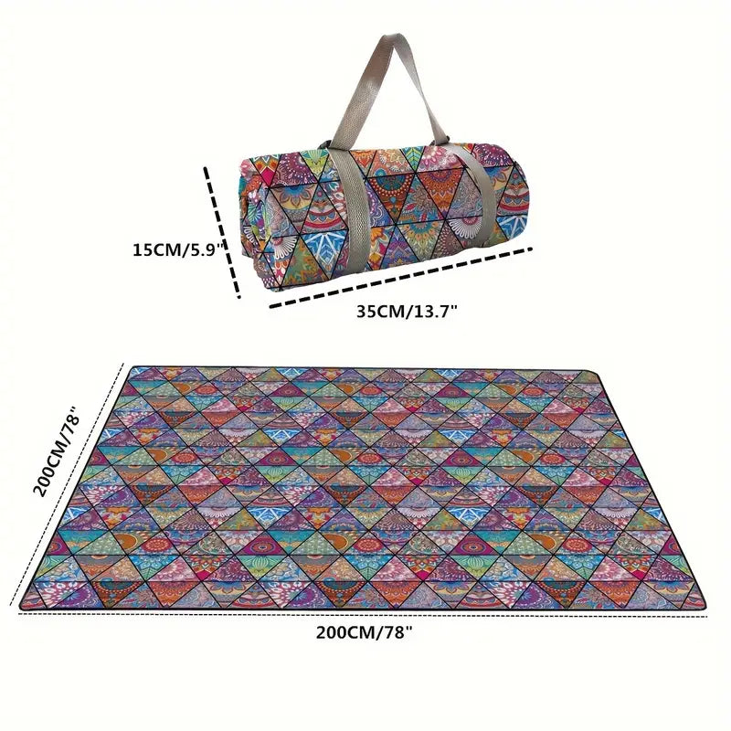 Tapis de Pique-Nique Haut de Gamme – Élégance et Confort Sous le Soleil