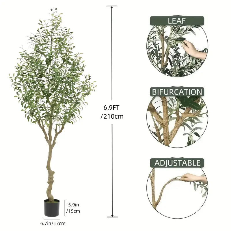 Arbre d'Olivier Artificiel – L'Accents Méditerranéen Parfait pour Votre Intérieur