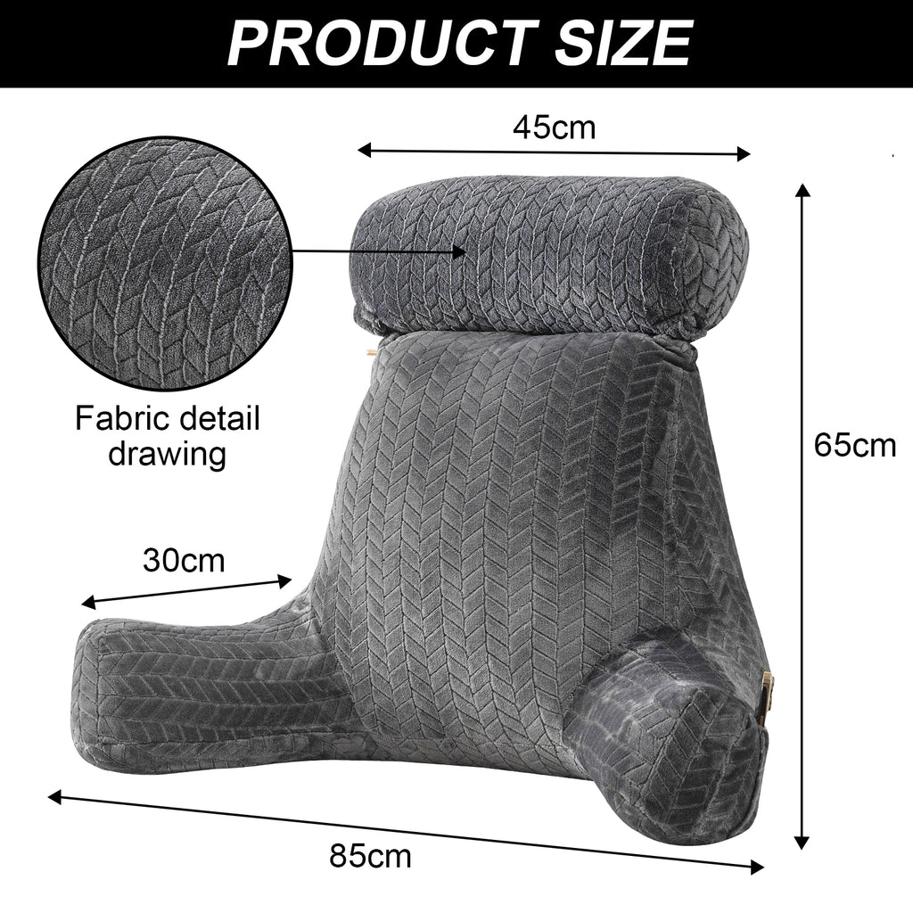 Oreiller de Lecture Média - L'Allié du Confort