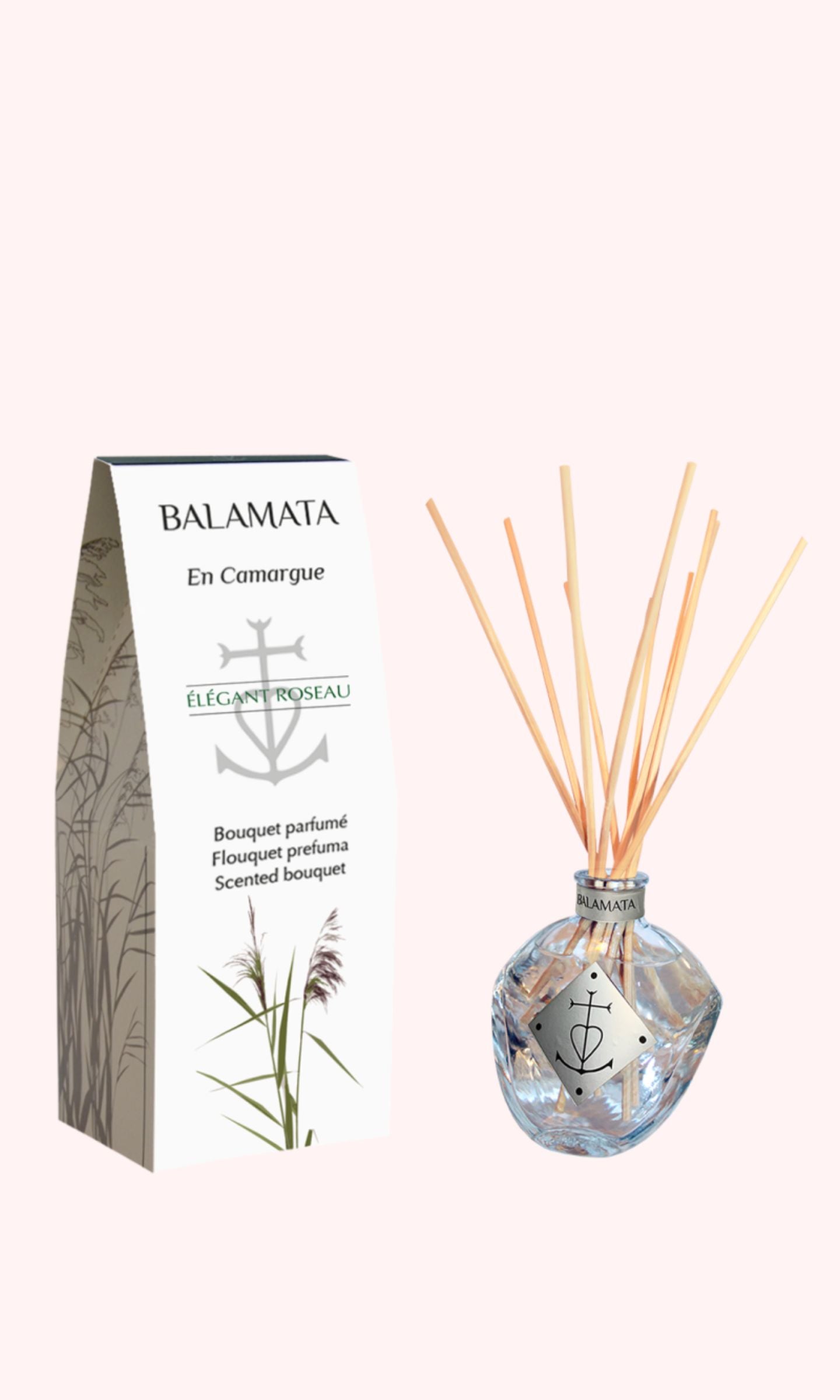 Bouquet Parfumé Élégant Roseau - 100 ml - Balamata