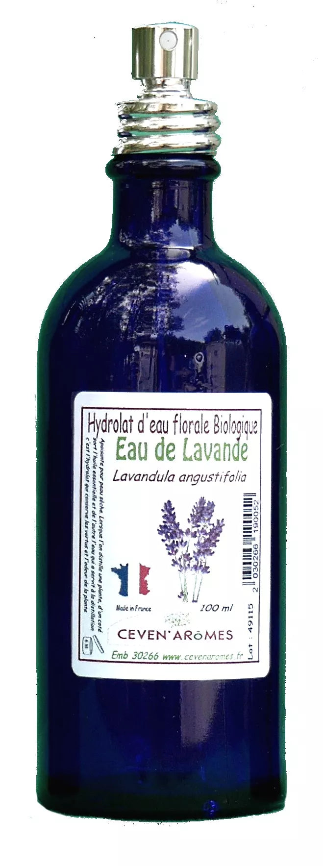 Pack d'Eaux Florales BIO 100 ml – Ecoresponsable – Céven’Arômes