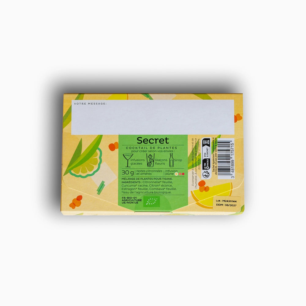 INFUSION GLACÉE À POSTER SECRET 30G