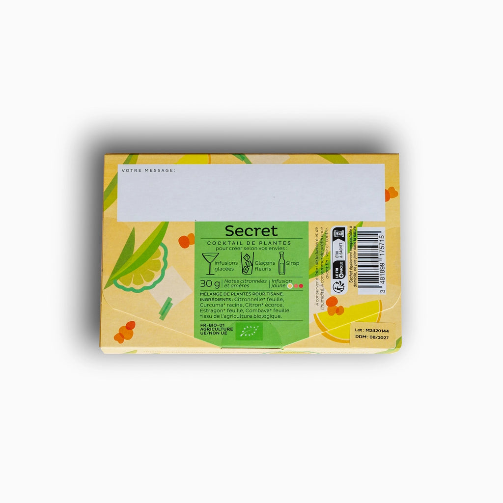 INFUSION GLACÉE À POSTER SECRET 30G