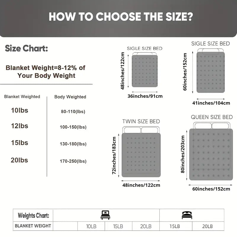 Minky Weighted Blanket – Comfortable for All Seasons