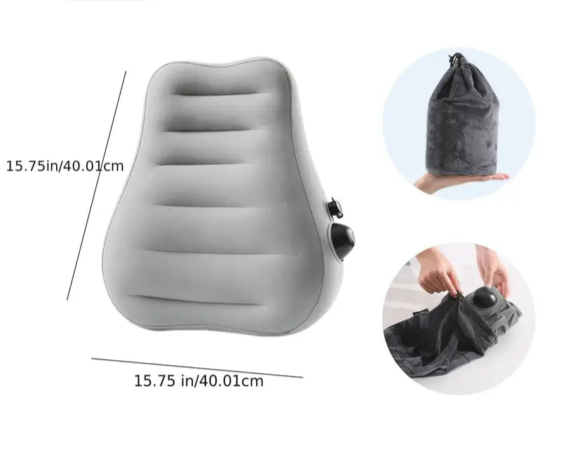 Coussin Lombaire Gonflable Ergonomique