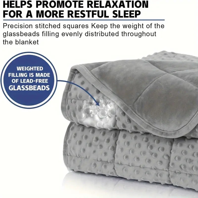 Minky Weighted Blanket – Comfortable for All Seasons