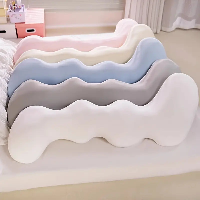 Coussin de Soie Glacée Ergonomique – Confort & Fraîcheur pour un Sommeil Idéal