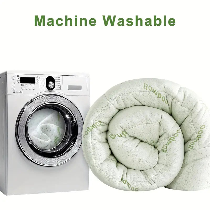 Coussin de Matelas en Fibre de Bambou – Extra Épais, Respirant & Refroidissant