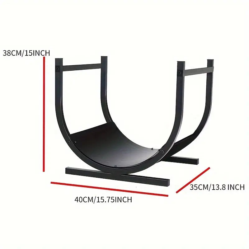 Multi-purpose firewood holder