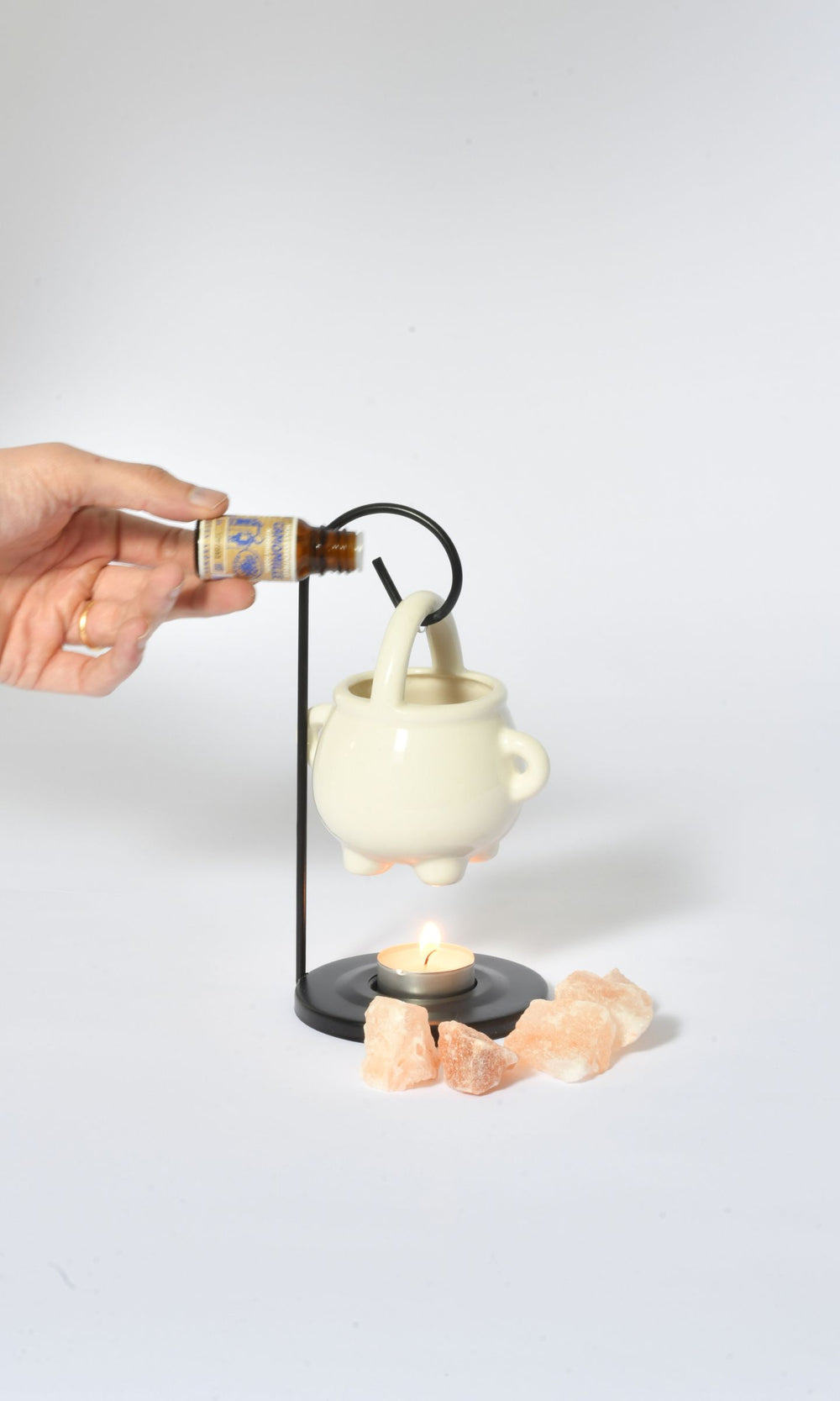 Coffret aromathérapie relaxante : huiles essentielles + concentrés de parfums aux plantes + pierres d'aromatherapie – Céven’Arômes