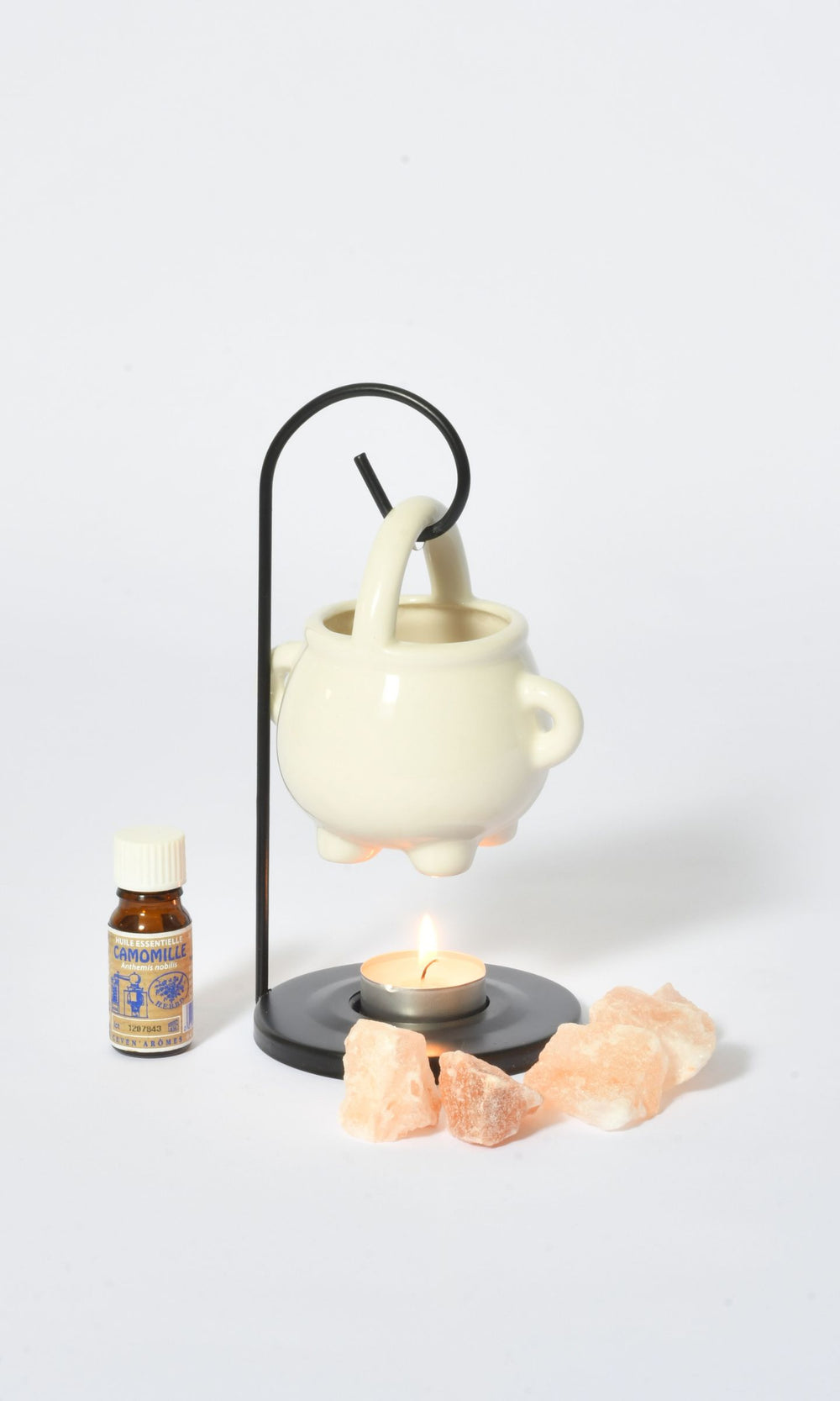 Coffret aromathérapie relaxante : huiles essentielles + concentrés de parfums aux plantes + pierres d'aromatherapie – Céven’Arômes