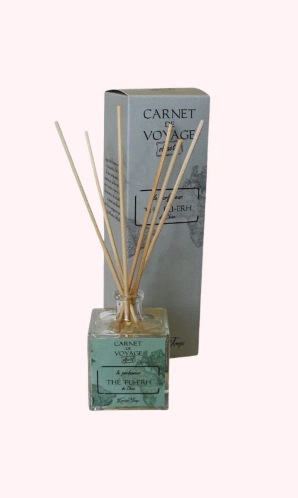 Chinese Pu-Erh tea perfume diffuser in box - Les Lumières du Temps