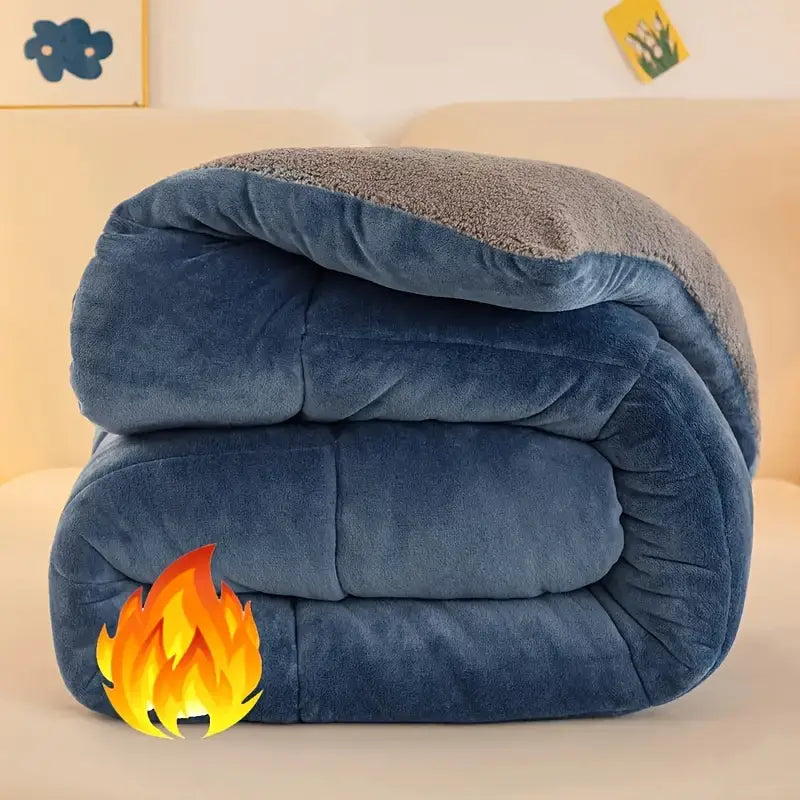 Ultraweiche Steppdecke aus Fleece – Wärme und Komfort das ganze Jahr über