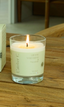 Artisanal scented candle vegetable wax Ivy verbena - L'atelier C