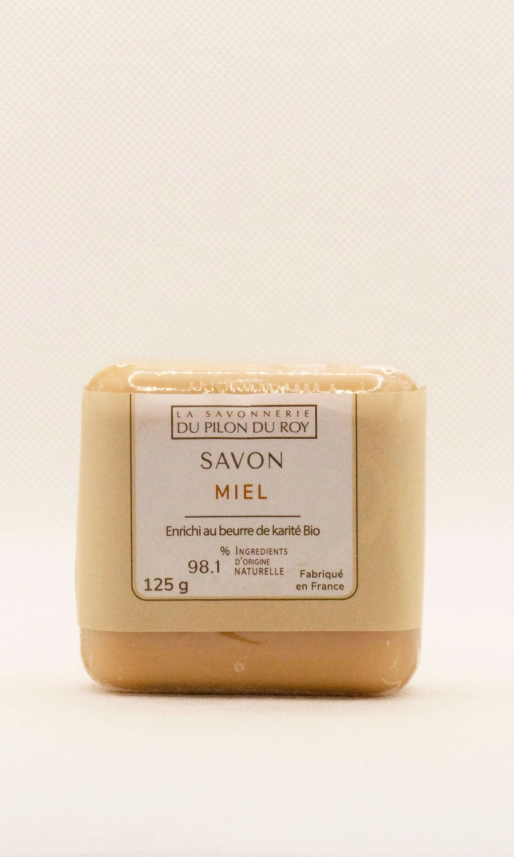 Savonnette Miel 125 g - Savonnerie Du Pilon Du Roy