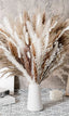 Elegant Black &amp; White Dried Pampas Grass Bouquet