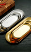 430 Stainless Steel Gold and Silver Storage Trays