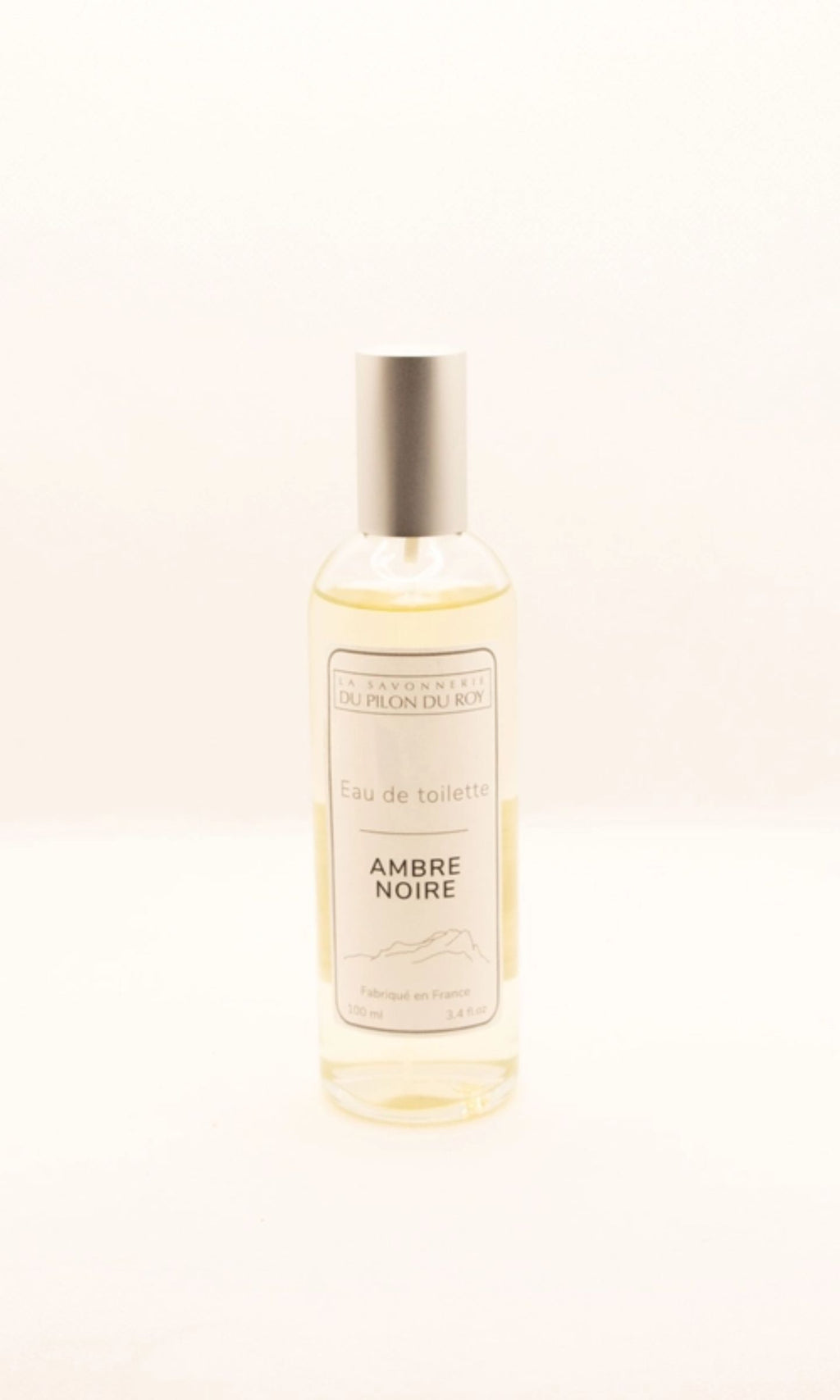 Eau de toilette Ambre noire 100 ml - Savonnerie Du Pilon Du Roy