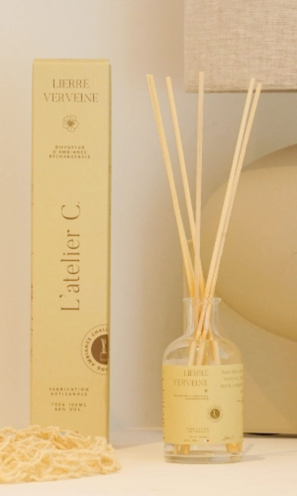 Diffuseur de parfum Lierre Verveine - L'Atelier C