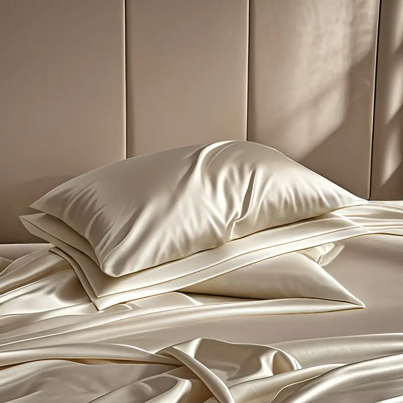 Taies d’Oreiller en Soie de Mûrier – L’Art de Dormir avec Élégance (Lot de 2)