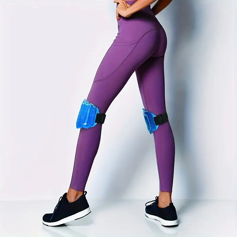 Bandeau de Glace pour Genou – Thérapie Chaud/Froid Réutilisable