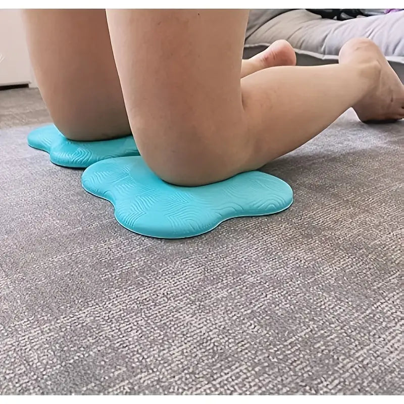 Lot de 2 Genouillères de Yoga Épaisses en Polystyrène