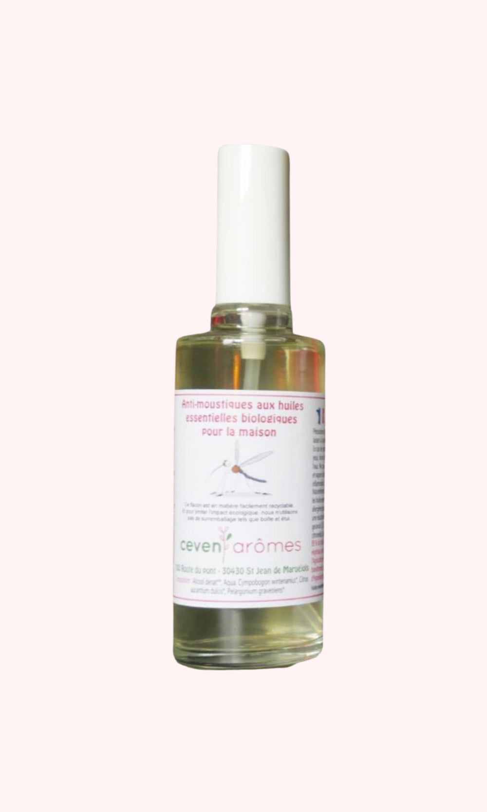 Antimoustique biologique - Céven’Arômes - 50ml Vaporisateur