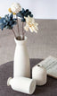 Set of 3 Ceramic Vases - Bohemian Farmhouse Style