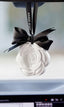 Car Air Freshener - Plaster Camellia Design