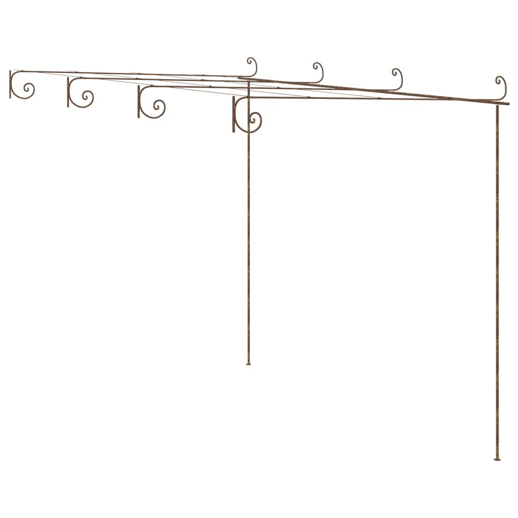 Pergola fer marron antique – Élégante et solide