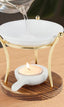 Ceramic Oil Burner - Delicate and Practical Tealight Holder