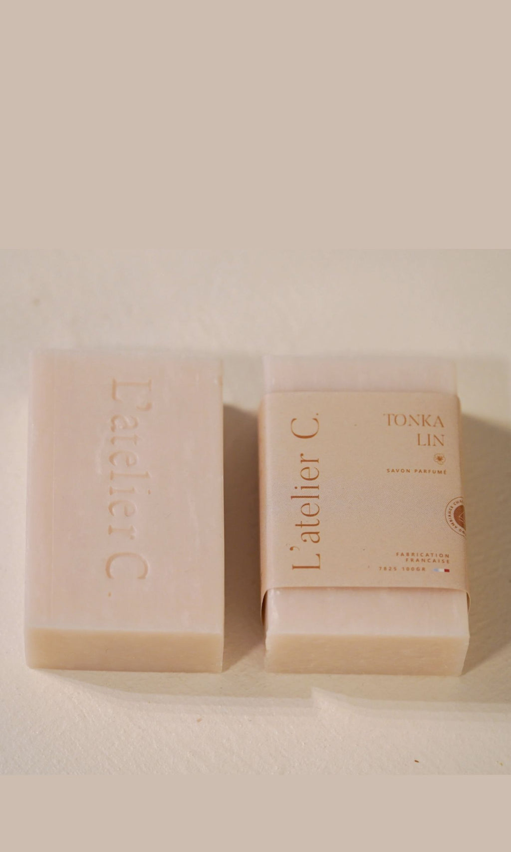 Savon artisanal Tonka Lin - L'atelier C